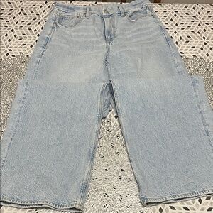 American Eagle Outfitters Light Blue Flare Jeans